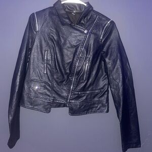 Windsor Black Leather Jacket